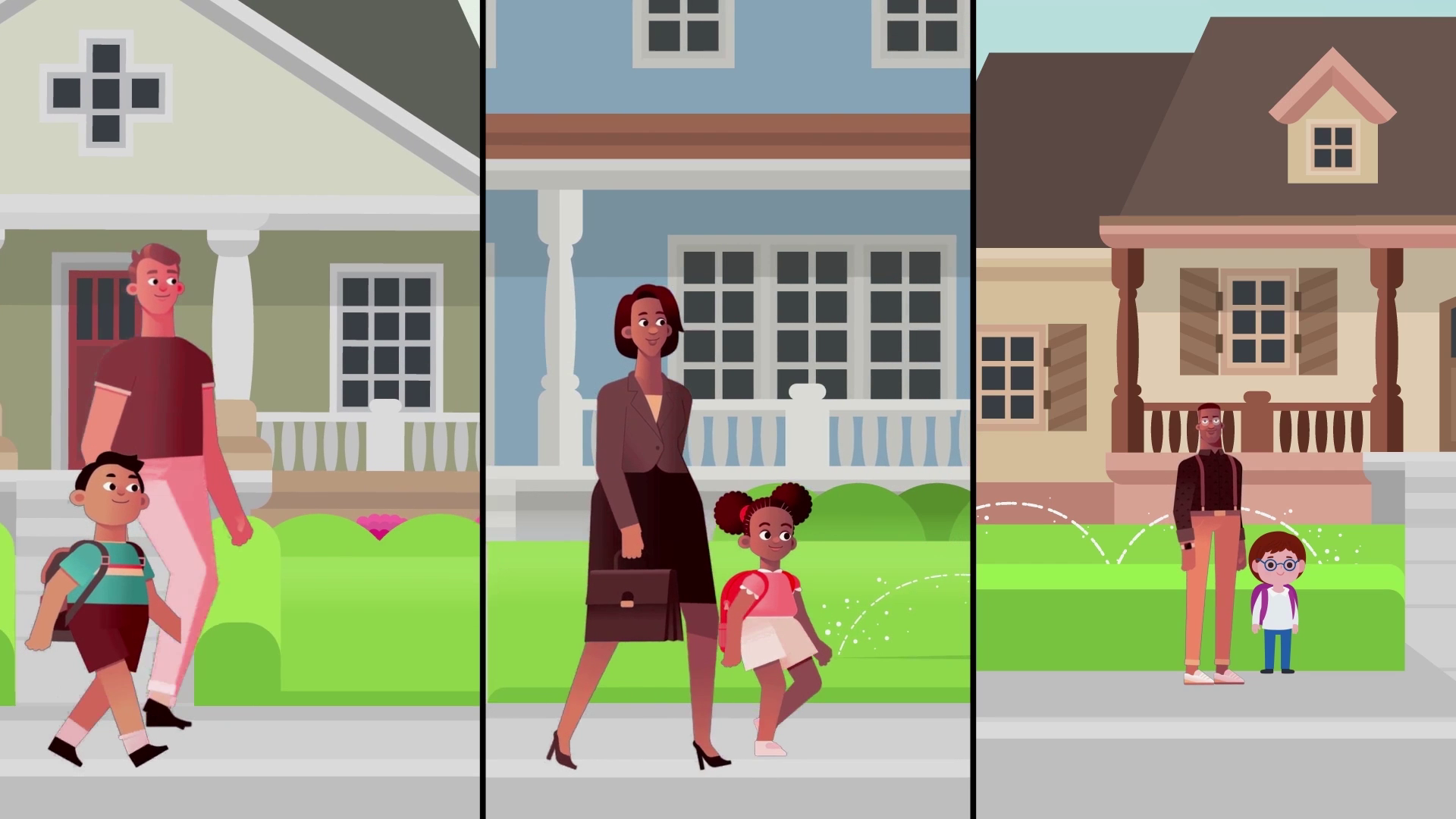 2D Pick n drop phone app Explainer