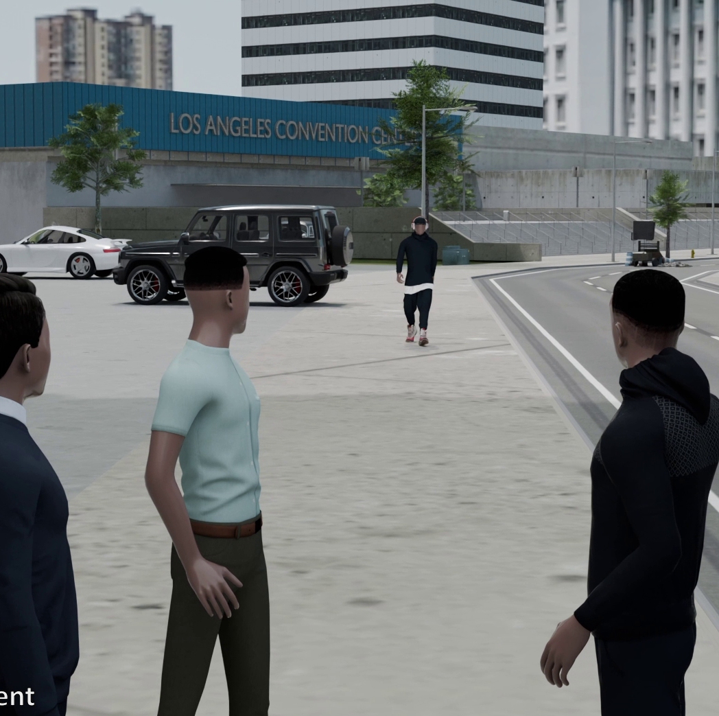 Famous Rapper , Fight , 3D Custom Animation